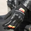 2020 Breattable Leather Motorcykel racing pekskärm Men Motocross -handskar för BMW R1200GS F800GS R1250GS Honda265T