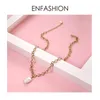 Anhänger Halsketten Boho Conch Kette Halskette Frauen Gold Farbe Statement Natürliche Perlmutt Edelstahl Schmuck P193025Pendant