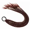 Dreadlocks Ponytail Synthetic Hair Extensions Wig Female Girl Dreadlock Color Twist Long Braids