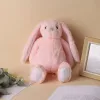 New 30CM Sublimation Easter Day Bunny Plush Long Ears Bunnies Doll With Dots Pink Grey Blue White Rabbit Dolls Cute Soft Toys Wholesale EE