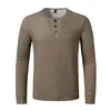 Herrtröjor Autumn Winter Casual Men's Cashmere Ull stickad tröja Mens mode V-ringning/O-hals Fast färg långärmad tröjor