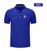 Fluminense FC Men's and women's POLO shirt silk brocade short sleeve sports lapel T-shirt LOGO can be customized