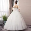 Andra bröllopsklänningar klänning 2022 halter ärmlös plus storlek skräddarsydd brudboll klänning vacker spets blomma upp vestido de noivaother