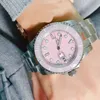 Ceramic Green Ring Watch 41mm Ingen tid att dö topp Orologio Sapphire Mens Watches Automatisk rörelse Mekanisk Montre de Luxe Watch James L1D