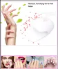 Nail Art Mini Nail Dryers Druk op Type nagels Poolse droger voor persoonlijk gebruik en salon Manicure Fan Fast Drying Machine