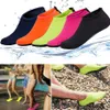 Renkli çorap kadın erkekler çorap kuru tüplü bot ayakkabıları kayma anti-kayma çorap su spor plaj çorapları yüzme sörf ıslak takım elbise