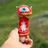 Borosilicaat 3D Monster Tabak Pijp Handgeblazen kruid Droog Kom Glas Hand Lepel Roken Pijp