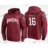 A3740 Male Ohio State Buckeyes College Team Hoodie Jersey 9 Binjimen Victor 7 Dwayne Haskins 2 J.K. Dobbins 14 K.J. Hill J.T. Barrett Mike Weber