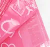2022 Yeni 28 * 42 cm Pembe Kalp Desen Plastik Post Posta Çantaları Poly Mailer Kendinden Sızdırmazlık Mailer Ambalaj Zarf Kurye Express Çanta