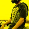 Motorcykel rustning motocross Vest Armor Chest Protective Jacket f￶r ridande kropp unisexmotorcykel