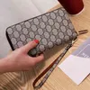 Ny Blomma Sling One Pull Wallet Multi Card Slot Coin Purses Women's Long Wallet Classic Printed Bag Prosses_Nrdz