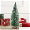 Kerstversiering Cedar mini Tree Top Pine Needle Snowflake Drop Levering 2021 Feestelijke feestartikelen Thuis Tuin DHSZO