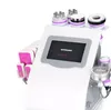 Bärbar 9 i 1 Vakuum +40K Cavitation +RF +8 LIPO LASER BODY SLAMMING MASKIN Ultrasonic Cavitation Radio Frequency Machine