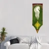 40x100cm Lord Ring Rohan Designer Banner Flag Wall Hanging KTV Bar Home School Cosplay Party Decoration Gift Y201015219w