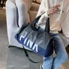 Duffel Bags Large-capacity Waterproof Travel Bag For Women Weekender Man Famale Fashion Shoulder Fitness Beach Tote BagDuffel