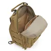 Zaino tattico militare Camouflage Molle Borsa a tracolla Escursionismo Campeggio Arrampicata Daypack 600D Caccia Outdoor 220714