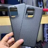 Äkta kolfiber Slim Fodral för Oppo Hitta X5 / X5 Pro Ultra-Thin Matt Hard Armour Cover