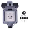 Switch Outdoor Wall Socket IP66 Weather&Dust Proof Power Outlet EU Standard 63HFSwitch