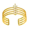 Bracelet 2023 Bracelets Pour Femmes Manchette Bracelets Couple Femme Avec Grand Cristal Et Pierre De Zircone Complète Designer De Luxe Bijoux Africains Dub Raym