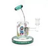 Voorraad Glazen Waterpijp Waterpijpen Glazen Waterleidingen Beker Recycler Waterpijpen Dab Rig Olie Brander Ash Catcher Waterpijp FY2262