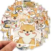 Waterdichte Sticker 50 Stks Grappige Mooie Doge Shiba Inu Animal Pet Hond Stickers Voor Laptop Telefoon Geval Koelkast Notebook Gitaar Vinyl Decals Kids Toy Car Stickers
