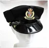 Berets Men And Women United States Badge Octagonal Hat Black Captain Flat Top Stage Perforamce Military Caps BeretsBerets
