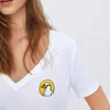 Canard jaune dessin animé brodé fer sur patchs notions de couture Animal Patch pour vêtements chemise chapeaux Applique