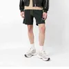 Fashion brand designer shorts Rhude Shorts 22s Spring and Summer Couple Loose Embroidery High Street Drawstring Casual Pants