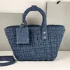 TPO qualité bistro panier de légumes tissage sac fourre-tout shopping mode dame sac à main femmes designer sacs de luxe k7Z5 #