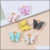 펜던트 예술 공예 선물 선물 홈 정원 LL 나비 DIY 장식품 매력 보석 제작 10pcs/로트 수제 귀걸이 펜 dhtgl