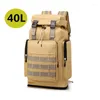 Sacs de plein air 40L randonnée escalade sacs à dos Camouflage sac à dos souple pour hommes et femmes sport Camping voyage sac à dos