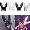 Women Halloween Sexy Bunny Mask Cosplay Ears Masker Party Bar Niglub Costume Accessories 220707