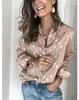 Letnia bluzka dla kobiet 2022 Koszula z długim rękawem damskie bluzki haut femme kleding vrouwen dames causl biurowe top