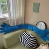CM Creative Blue Palm Plush Подушка в Kawaii Cuddle Nordic Style Home Fucked Mife Long Dolls для парня J220704