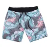 Shorts Badebode Boardshort Surfing Bermuda Fitnessstudio 4way Stretch Beach Shorts Regulr Komfort Schwimmhosen Klassische Wasserschutz Schnell trockener Spandex Recycling Polyrester