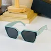 1Set Fashion Sunglasses Spr28y Symbole okulary kwadratowy octan Big Rame kobiety vintage luksusowe szklanki projektant studiów odcieni mężczyźni charakterystyczne lunetty de soleil