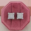 Stud Mężczyzna Hiphop Carring Lab Diamond 925 Srebrna biżuteria przyjęcie ślubne dla kobiet Bridal Birthday Giftstud Kirs22