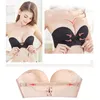 Bustiers & Corsets Sexy Women Strapless Invisible Bra Push Up High Quality Bandage Pull Bras 1/2 Cup Seamless Fashion Girls Top UnderwearBus