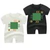 Bambini neonati Rompers BASCHI RAGAZZA DESIGNER STAMPA