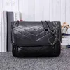 Rosa Sugao Crossbody Messenger Bags Shoulder Bag Ymetal Women Handbags Purse 2020 New Style Pu Couro Genuíno New Chain Bag 6 Color Choose Handbag