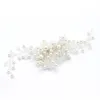 Wedding Headece Flower Crystal Pearl Hair Grawo dla narzeczonych ręcznie robione kobiety ozdoby głowy ślubne klipy do włosów Akcesoria biżuterii