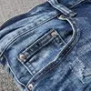 Jeans masculinos Sokotoo Pat de colheita de couro PU Men