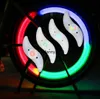 Cykelcykel LED Spokes Lights Motorcykel Elektriska bilhjul Spoke Lampa Silikon Bike Lights Flash Alarm Light Bike Tillbehör