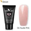 NXY Nail Gel Acrylic 45G Clear Jelly Pink Color Poly Manicure Semi Permanente Extension Soak Off LED UV Frans 0328