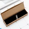 7 Farben rechteckige Clamshell-Geschenk-Stiftbox, modische, gehobene Business-Büro-Aufbewahrungsbox, kreative Schulbedarf-Federmäppchen LX4860