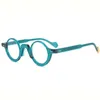 Marka Erkekler Tasarımcı Gözlük Çerçeve Kadın Optik Gözlükleri Küçük Gösteri Çerçeveleri Miyopya Gözlük Moda Yuvarlak Okuma Gözlükleri Kutu ile reçeteli lens
