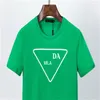 Zomer Mens Damesontwerpers T-shirts Losse Tees Mode Merken Tops Man Casual Shirt Luxurys Kleding Straat Shorts Mouw Kleding Tshirts T8