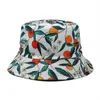 Bérets Panama Seau Chapeaux Animal Lettre Imprimer Pêcheur Chapeau D'été Soleil Pour Femmes Hommes Réversible De Pêche CapBérets Elob22