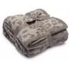 Classic Leopard Wool Plelight Blanket Sofá quente joelho arremesso de cobertores sofá capa de capa de colcha de lençol da sala de decoração