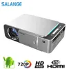 Salange P20 proyector portátil dirigido para el estudio de videos de cine en casa 720p 2600 Lumens Android 7.1 HDMI2.1 USB AV VGA Education Beam